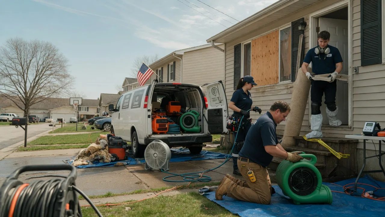 Water Damage Restoration in Paris, MS near me